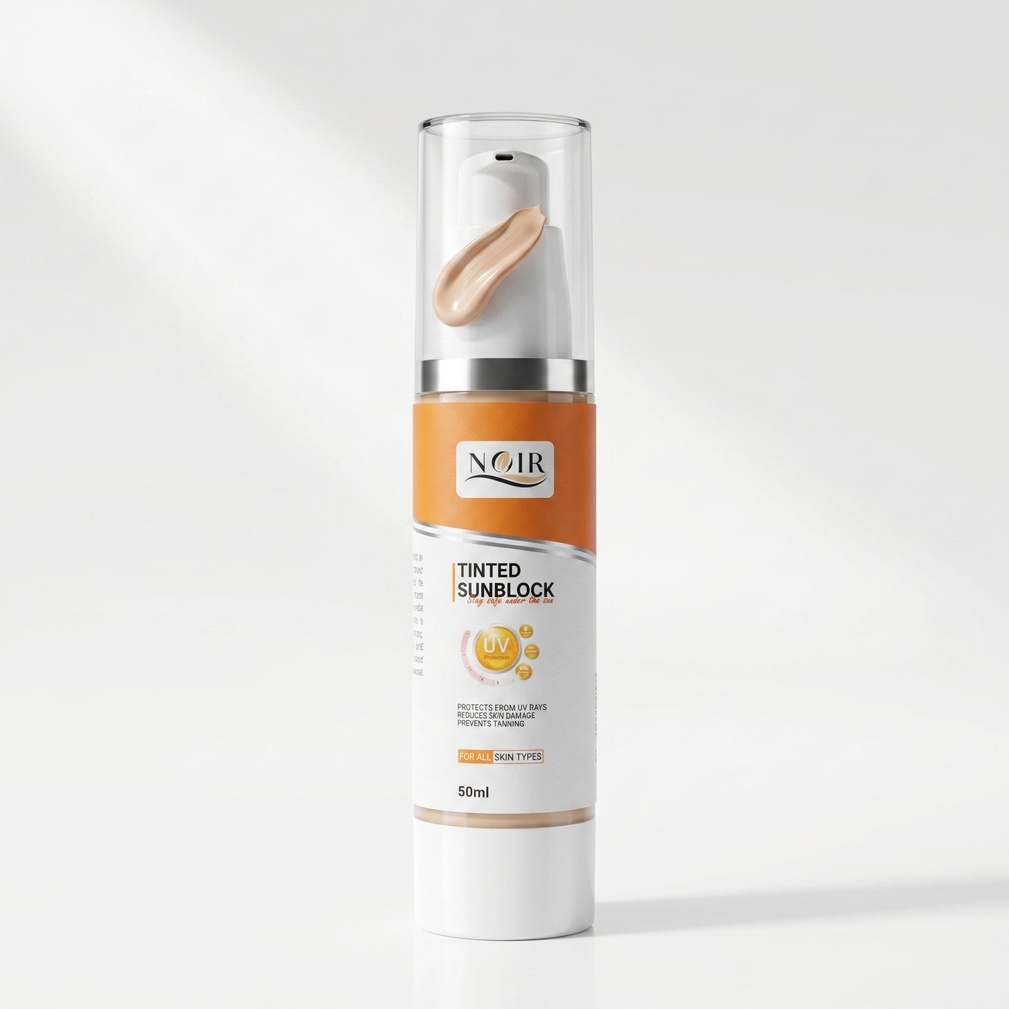 Tinted Sunblock SPF 50+ for UV Protection & Even Skin Tone