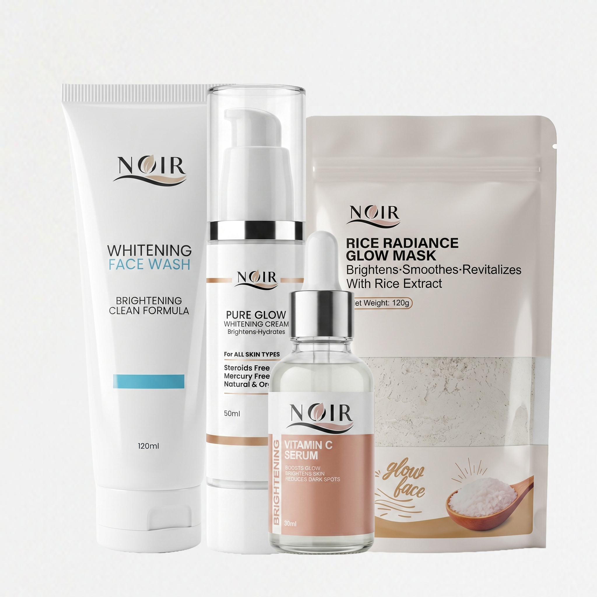 Complete Glow Skincare Set for Clear & Radiant Skin
