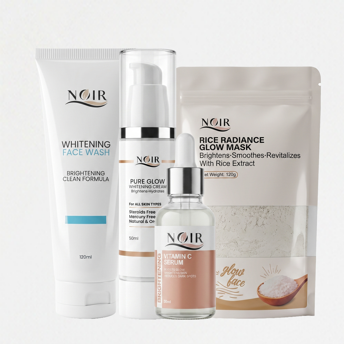 Complete Glow Skincare Set for Clear & Radiant Skin