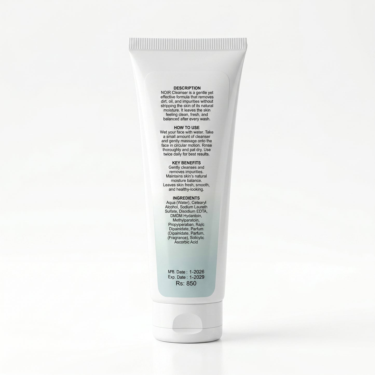 Gentle Cleanser for Deep Cleansing & Smooth Skin