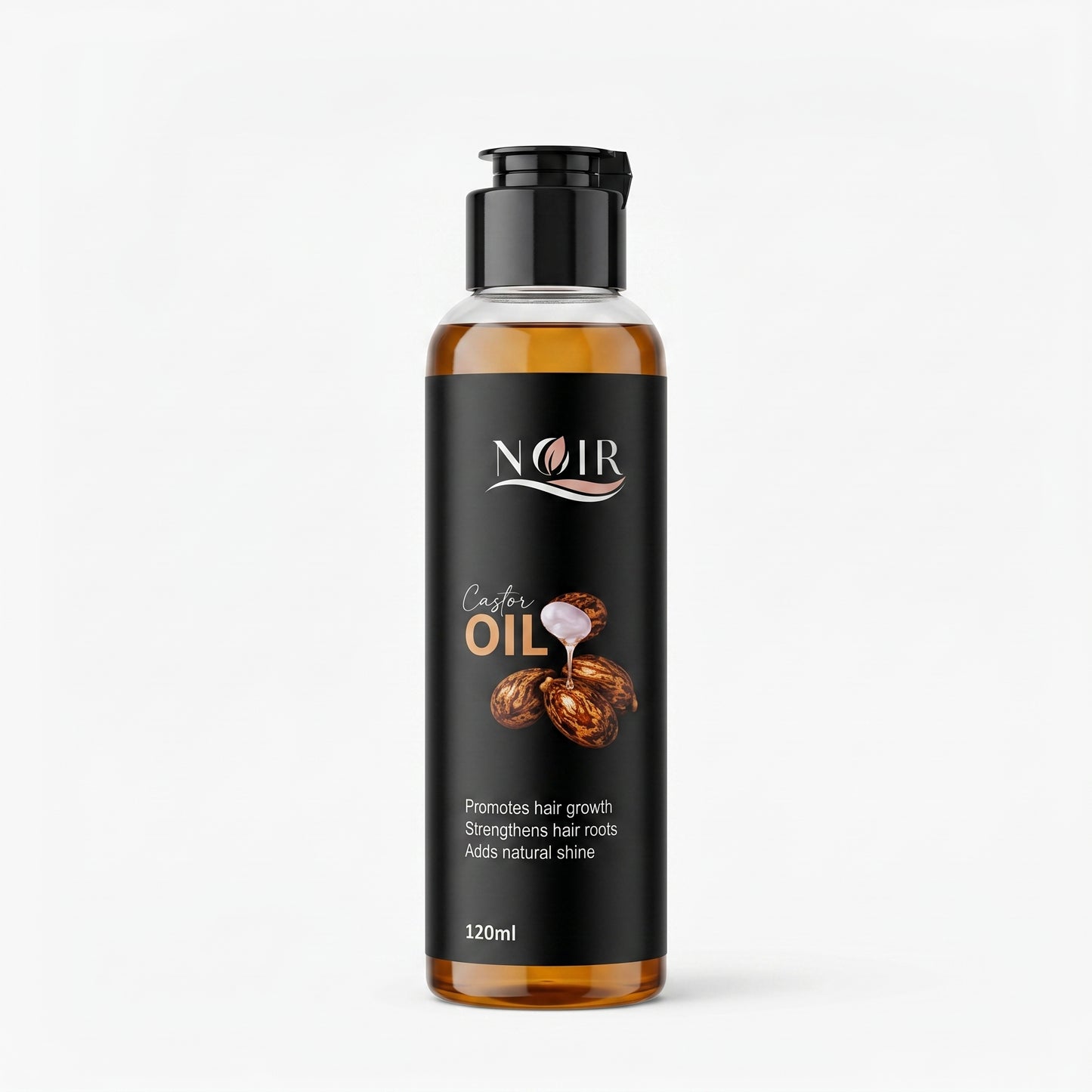 100% Pure Castor Oil for Hair Growth & Skin Nourishment